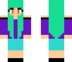 cute neon girl