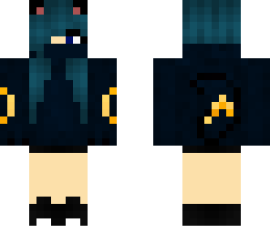 umbreon blue catgirl