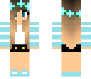blue spring girl