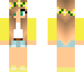 yellow spring girl