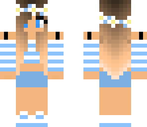 aqua flower girl