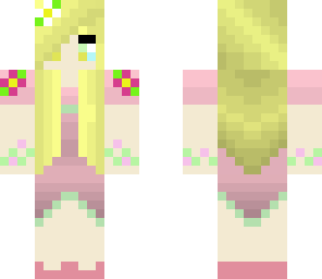 spring flower girl