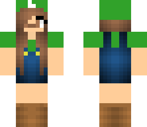 luigi - girl version - my 1st remake