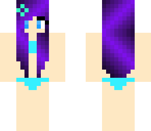 edit blue bikini girl