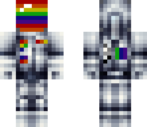 rainbow astronaut
