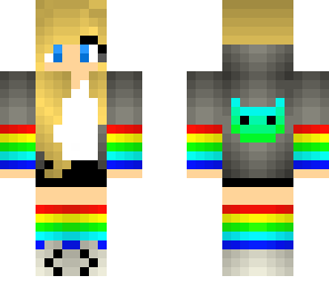 rainbow girl