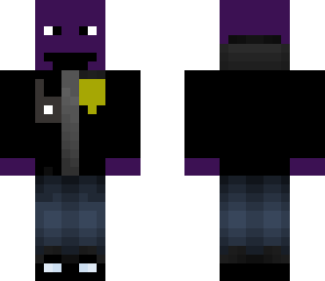 purpleman in human form
