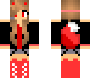 costum red girl