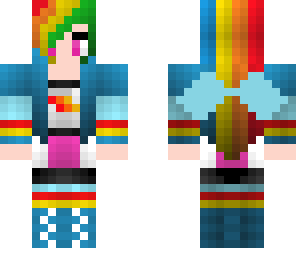 rainbow dash human
