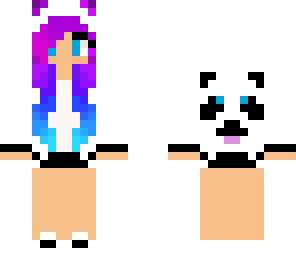 edit of panda girl