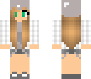 girl with iron helmet