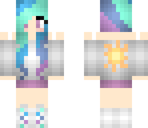 mlp celestia skin