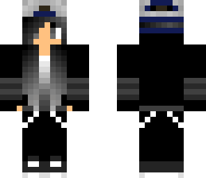 blue emo skin