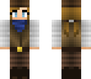 girl western skin