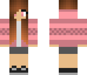 pink sweater