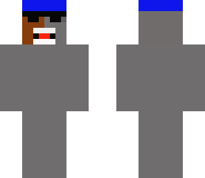 cyborg with glasses
