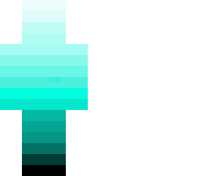 blue ombre skin