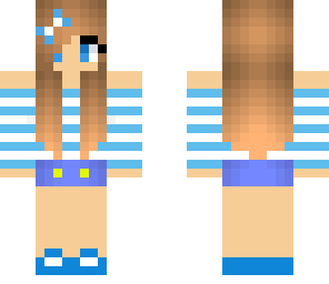 blue girl