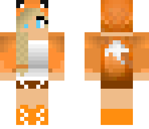 edited fox girl with braid