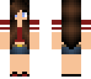 girl in football jersey