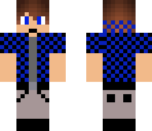 boy with alot of blue lots and lots of blue xd