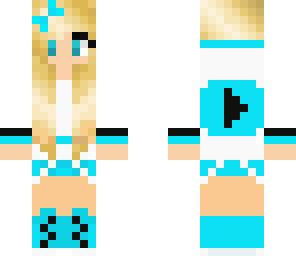 edited blue youtuber