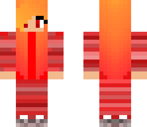 detailed fire haired girl