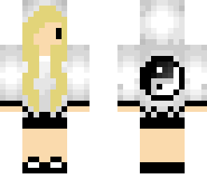 ying and yang chibi girl