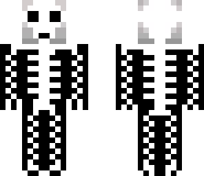 skeleton black