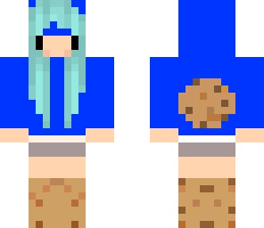 cookie monster girl skin