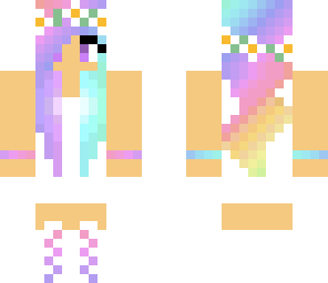 cute rainbow girl