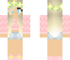 flower power girl pastel edit