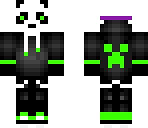 green panda
