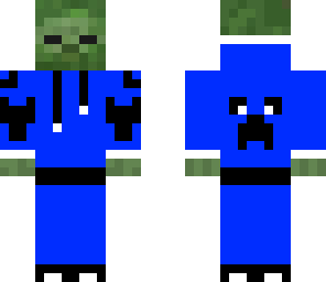 zombie azul
