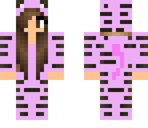 pink tiger onesie