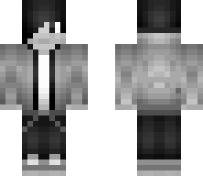 black and white boy