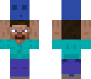 steve with a slime-head