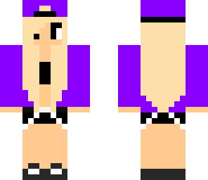 purpel cap