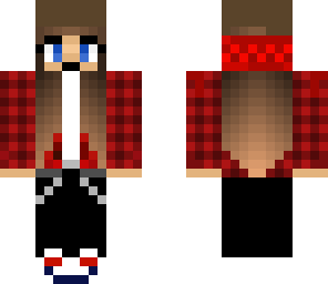 red cool girl