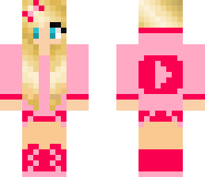 pink youtube girl