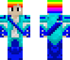 rainbow hair ice archer