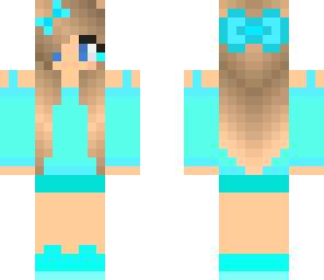 light blue girl