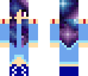 blue dress