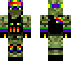 rainbow soldier