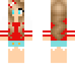 cute football cheerleader