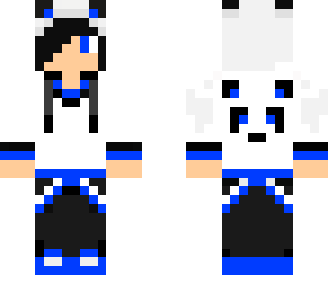 blue panda guy
