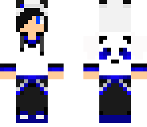 blue panda boy