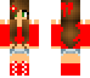 cute red girl