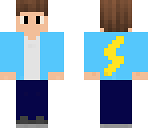 lightning man skin