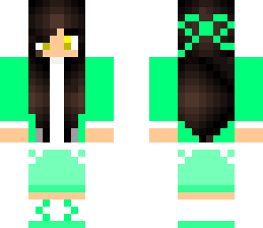 aqua jacket with bow